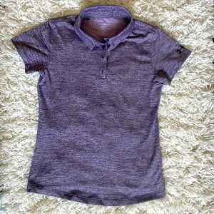 Under Armor Girls Golf Top